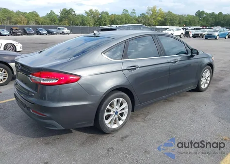 2019 Ford Fusion Se from USA, damaged, VIN 3FA6P0H70KR123233